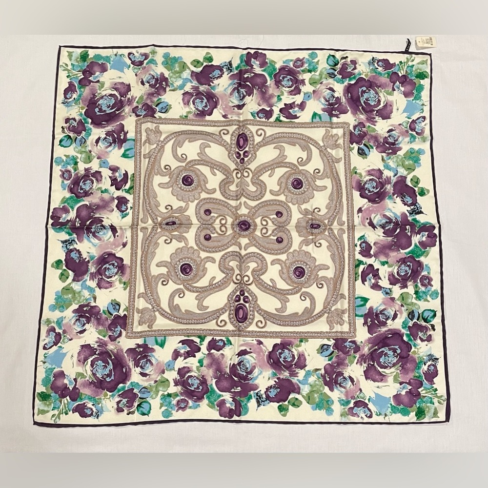 Talbots Floral Scarf - Picture 1 of 2